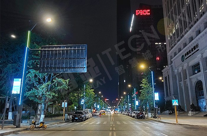 智慧多功能桿,LED燈桿屏 智慧多功能桿,LED燈桿屏