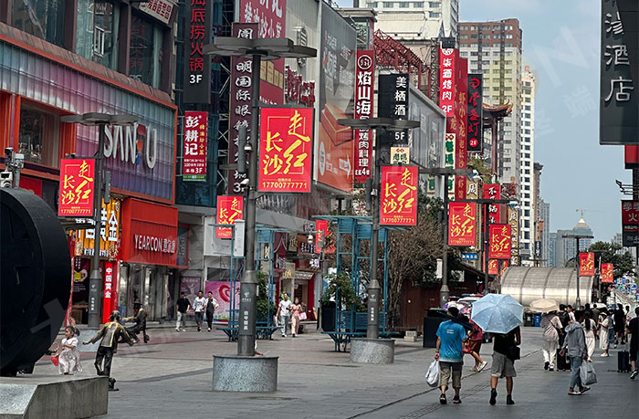 智慧燈桿,LED燈桿屏